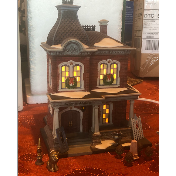 Department 56 58927 Architectural Antiques 17 pieces Rare Retired Snow Village - Picture 3 of 16